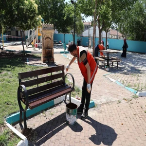 Haliliye’de Parklar Yenileniyor, Yeşil Alanlar Modernleşiyor