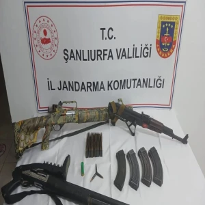 Urfa’da kaçak silah operasyonu