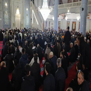 Şanlıurfa’da bayram namazı coşkusu