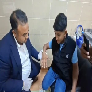 Akçakale’de Hastanede İtfaiyeden Hızlı Müdahale