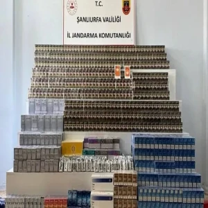 Viranşehir'de kaçak tütün operasyonu: Binlerce kaçak ürün ele geçirildi