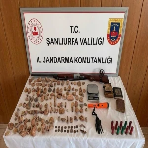 Şanlıurfa’da Kaçak Tarihi Eser Operasyonu