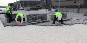 Haliliye Belediyesi yol atağını sürdürüyor Haliliye Belediyesi yol atağını sürdürüyor