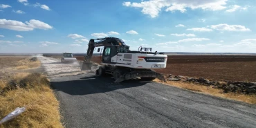 Hilvan’da 5 kilometrelik sathi asfalt çalışmaları tamamlandı