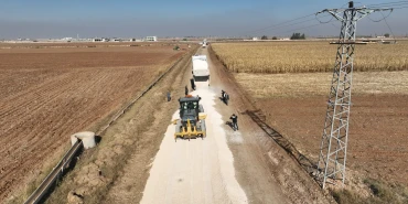 Urfa’da kırsal yollar yenileniyor