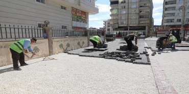 Haliliye’de yol çalışmaları sürüyor Haliliye’de yol çalışmaları sürüyor