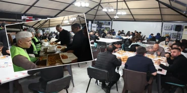 Eyyübiyeliler aynı sofrada aynı duada buluşuyor