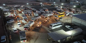 Törene gider gibi temizliğe gittiler