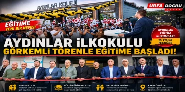 Aydınlar İlkokulu Görkemli Törenle Eğitim Hayatına Başladı