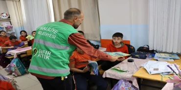Haliliye Belediyesi Okullarda Sıfır Atık Seferberliğini Sürdürüyor