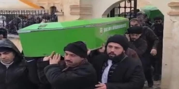 Şanlıurfa'daki tüp patlamasında hayatını kaybeden 3 kişi defnedildi