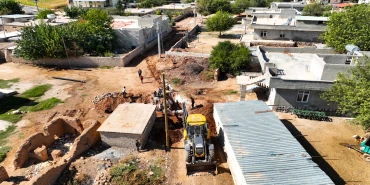 Harran’da kırsalında altyapı çalışmaları başladı