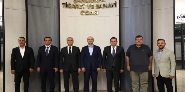 KOSGEB Başkanı İbrahimcioğlu ŞUTSO’yu ziyaret etti