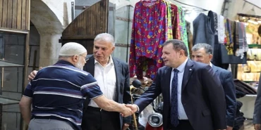 Esnafıyla İç İçe Olan Başkan Mehmet Yetim'den Esnafa Ziyaret