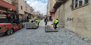 Eyyübiye'de üst yapı çalışmaları sürüyor