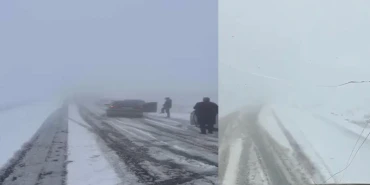 Viranşehir'de kar yağışı trafiği olumsuz etkiledi