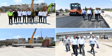 Şanlıurfa'da Yol ve Kavşak Projeleri Yakından Takip Ediliyor