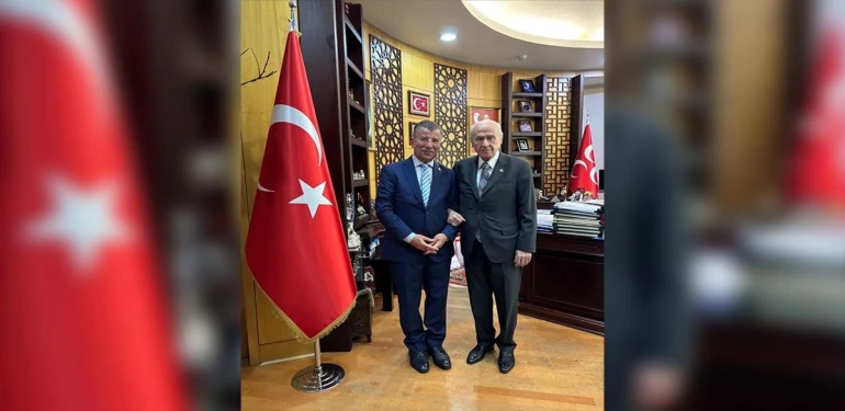 Şanlıurfa vekili Cevheri'den MHP lideri Bahçeli'ye ziyaret!