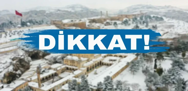 Urfalılar dikkat! Soğuk hava ile birlikte bir uyarı daha geldi!