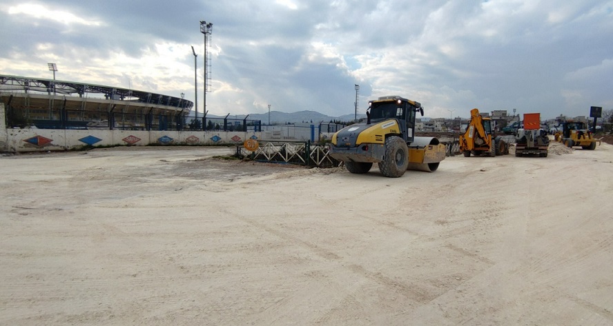 Asfalt öncesi zemin çalışması