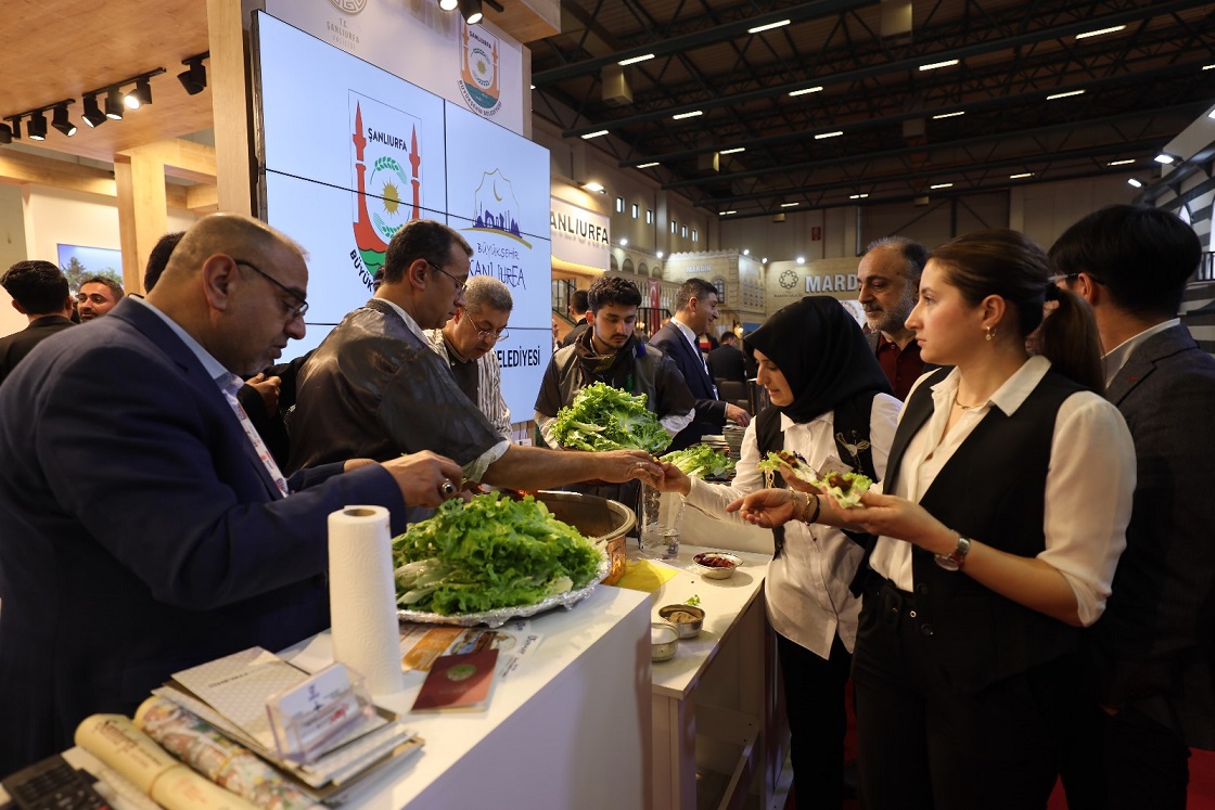 EMITT fuarında Urfa ilgi odağı oldu