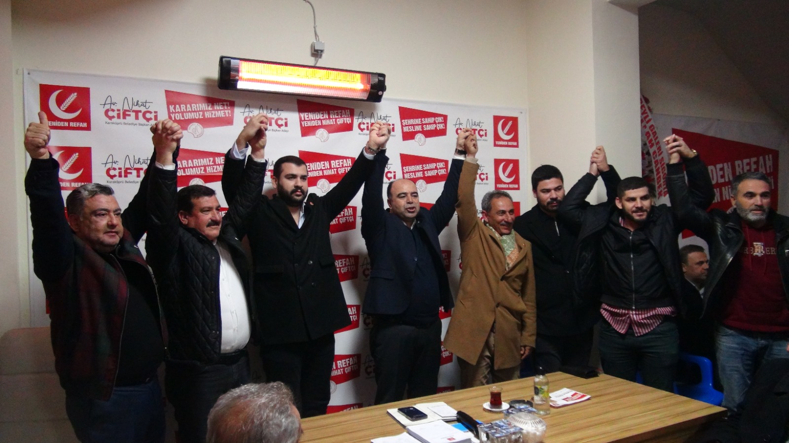 Karaköprü’de destek sürüyor