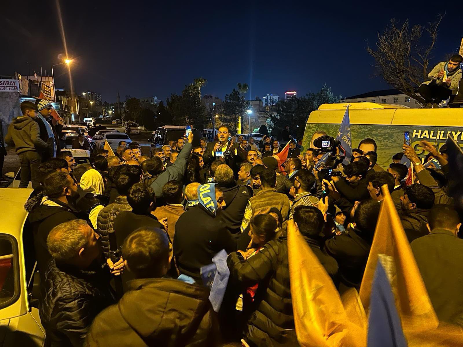 Haliliye’de Canpolat’a sevgi seli