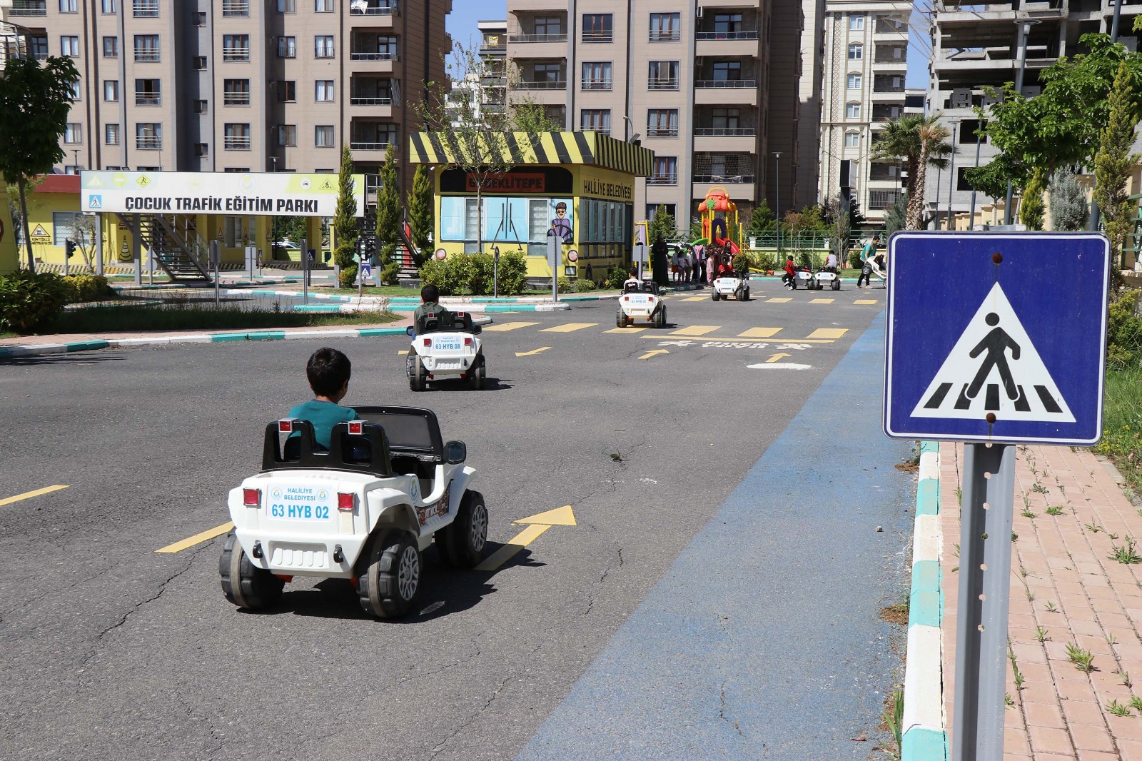 Haliliye’de miniklere trafik bilinci eğitimi