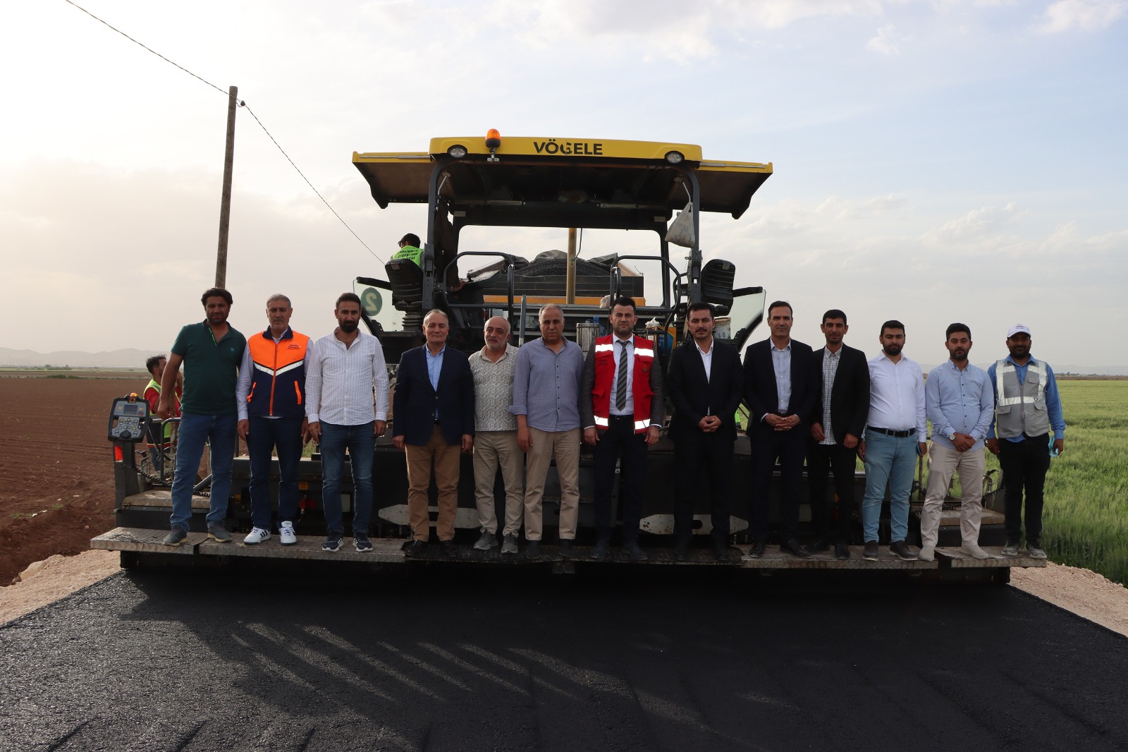 Urfa’da kırsal asfaltla buluşuyor