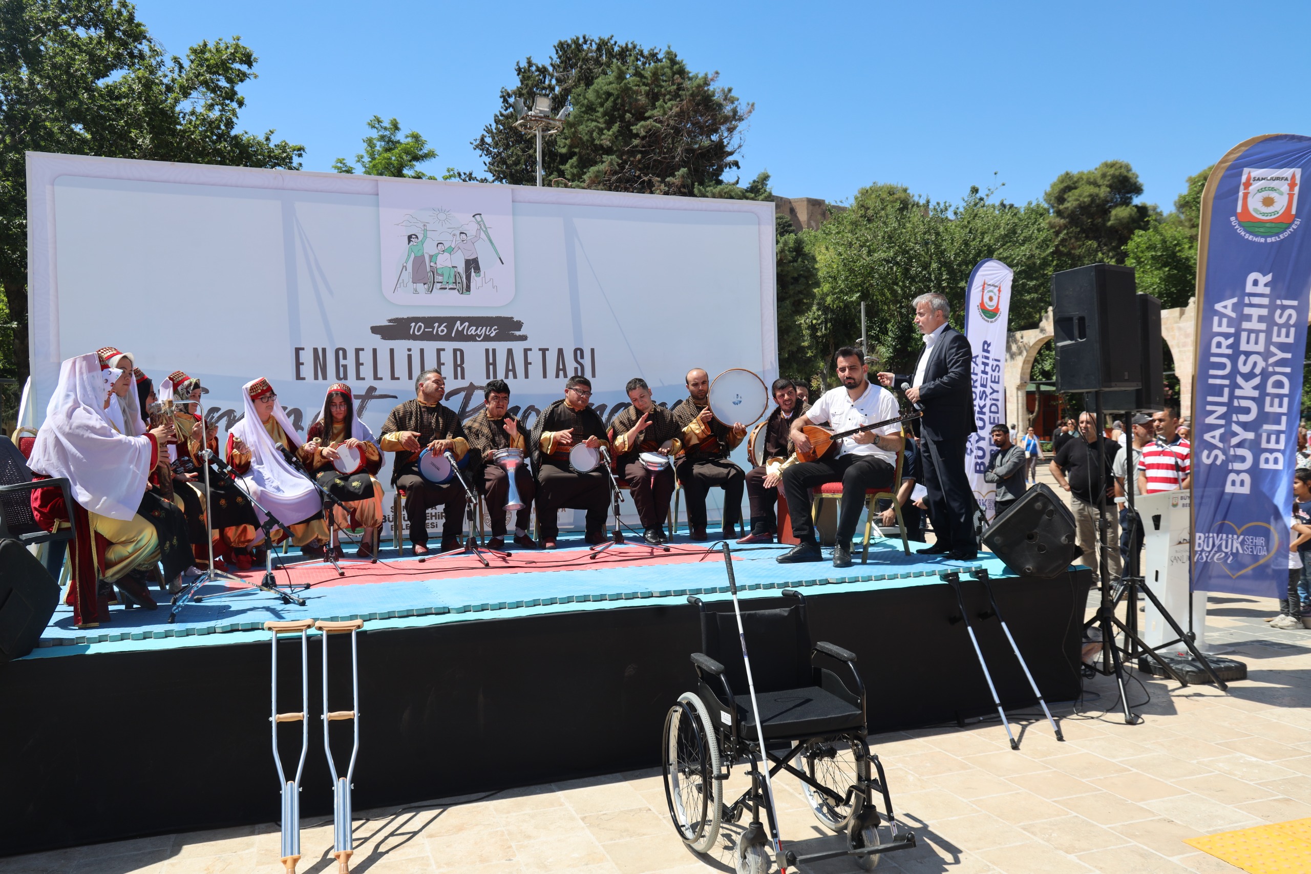 Urfa'da gözler kapandı, engeller hissedildi