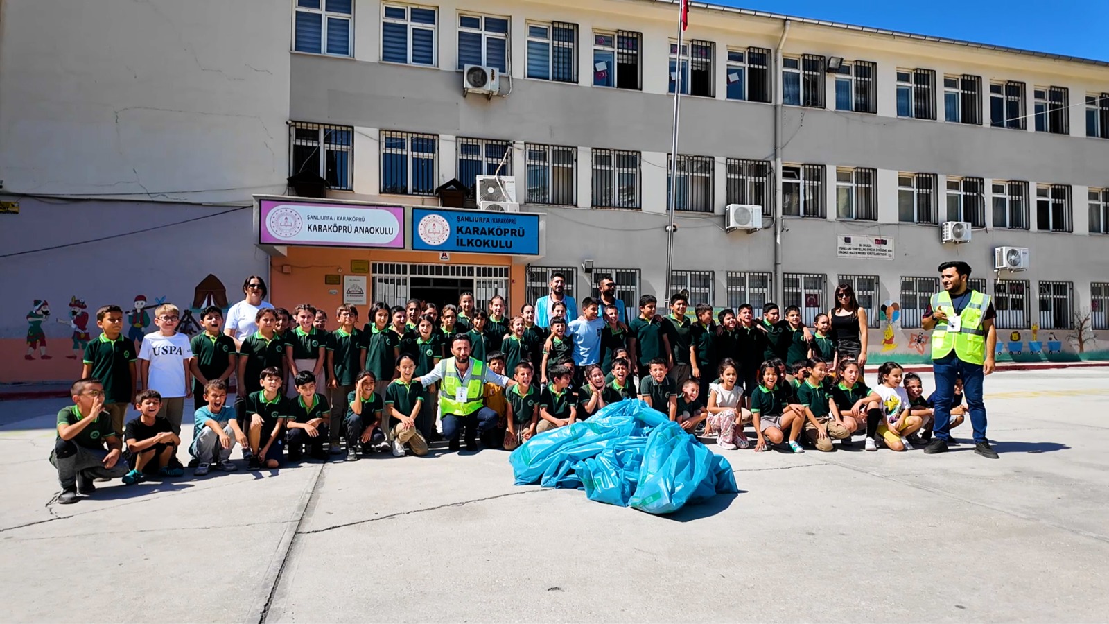 Karaköprü’de temiz çevre için örnek çalışmalar
