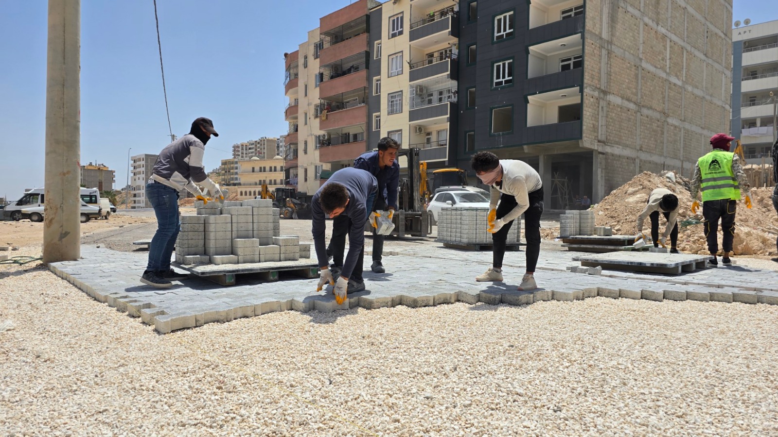 Eyyübiye’de yeni yollar hizmete sunuluyor
