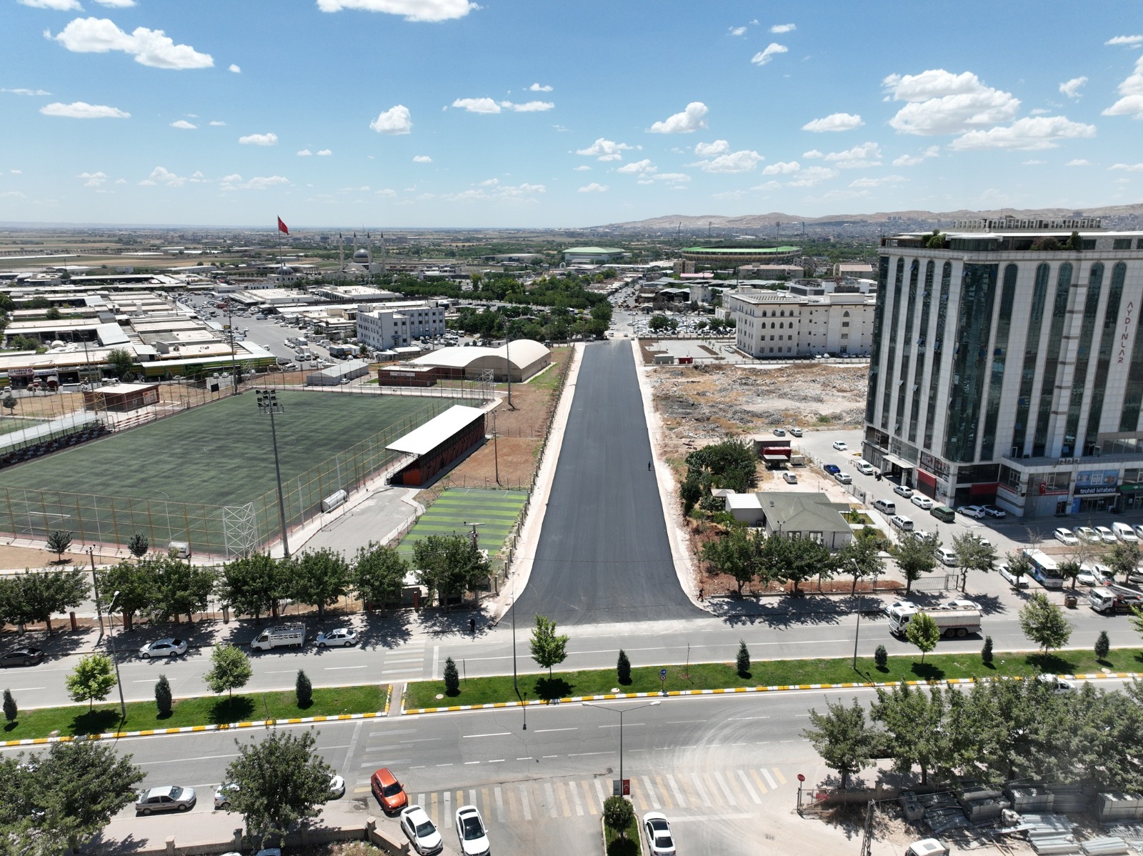 Urfa’da yeni bulvar hizmete açıldı