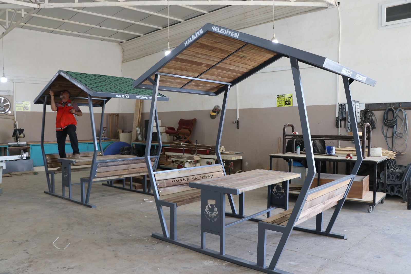 Haliliye’de parklar için tasarruflu üretim modeli