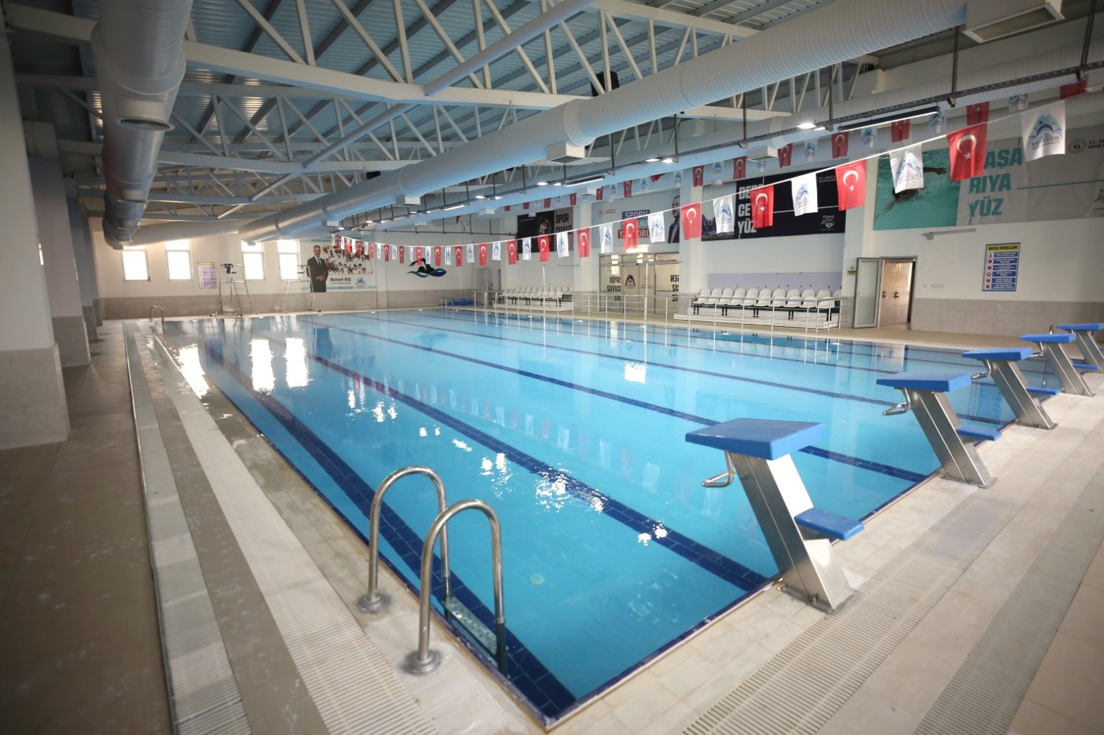 Eyyübiye’de yüzme havuzu sezonu başlıyor