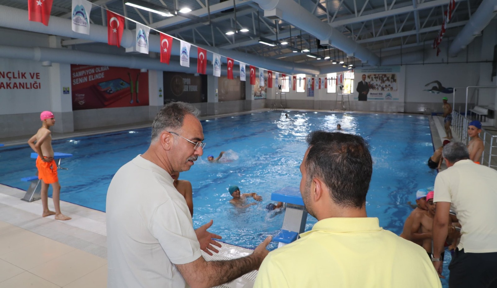 Başkan Kuş’tan Eyyübiye’ye yeni havuz müjdesi