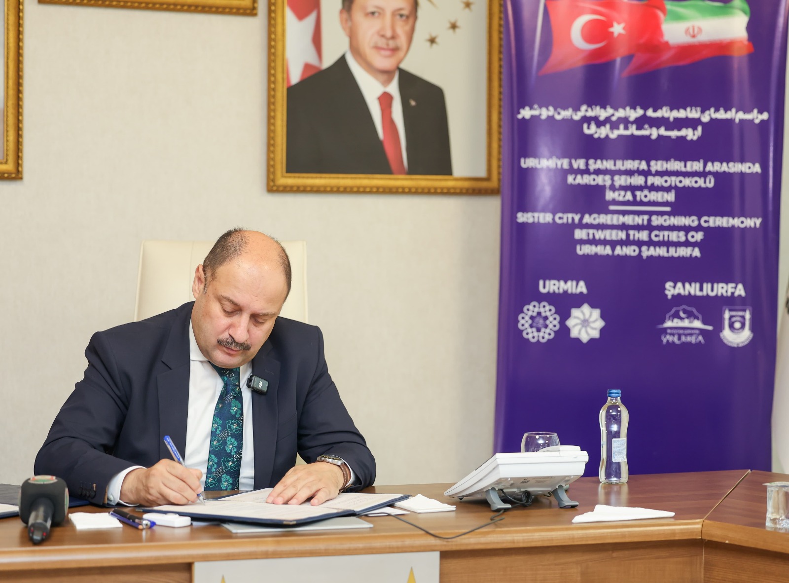 Urfa ile İran’ın Urumiye kenti ‘kardeş şehir’ oldu