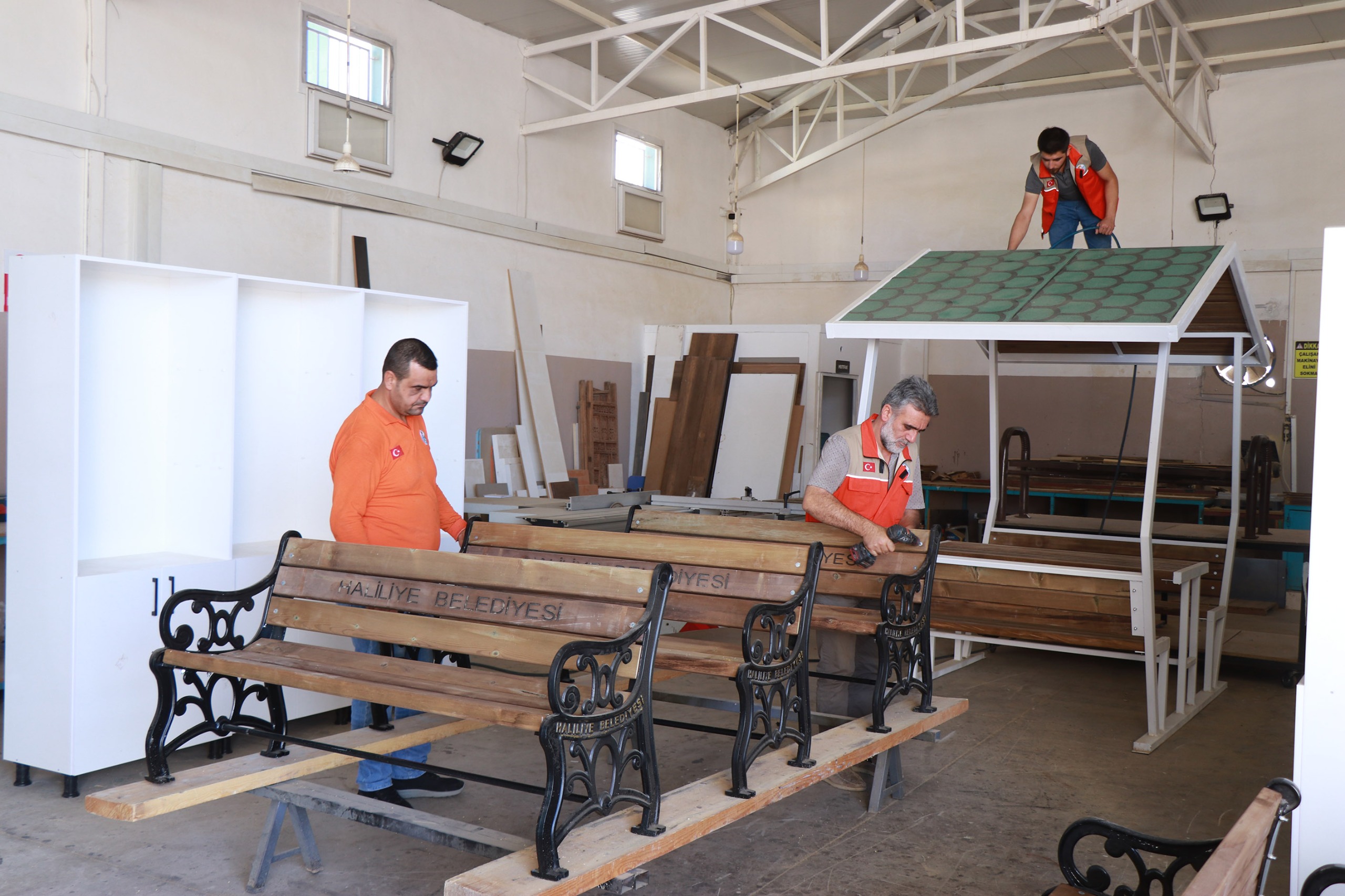 Haliliye’de parklar güzelleşiyor