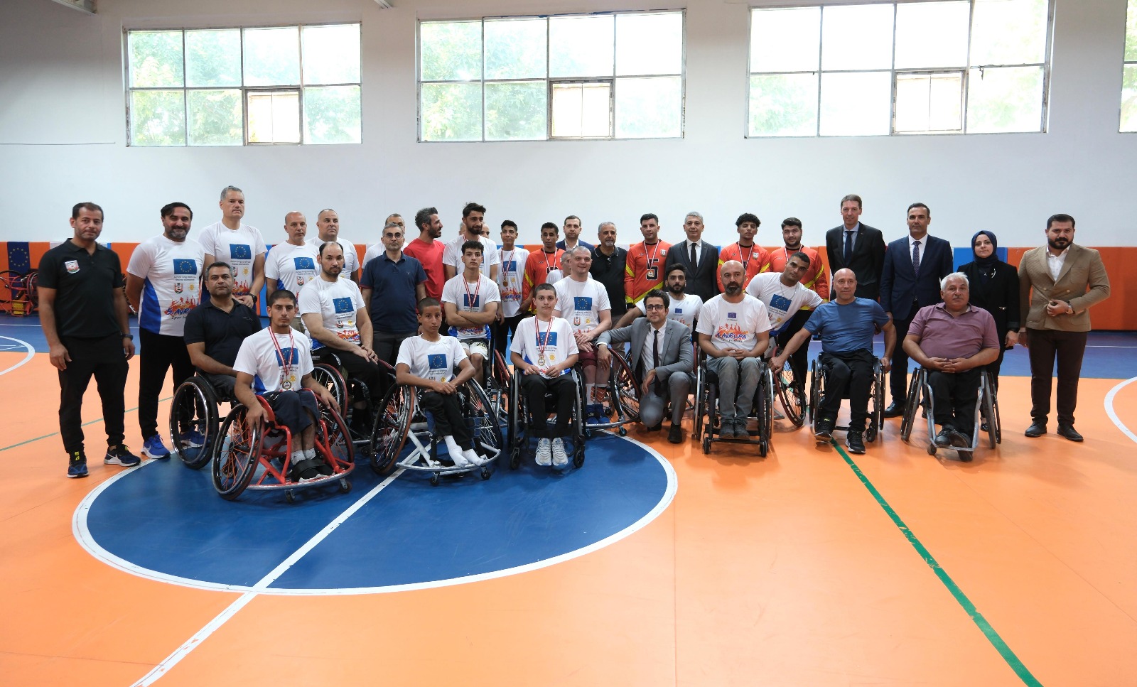 Urfa’da 5. Avrupa birliği spor festivali gerçekleştirildi