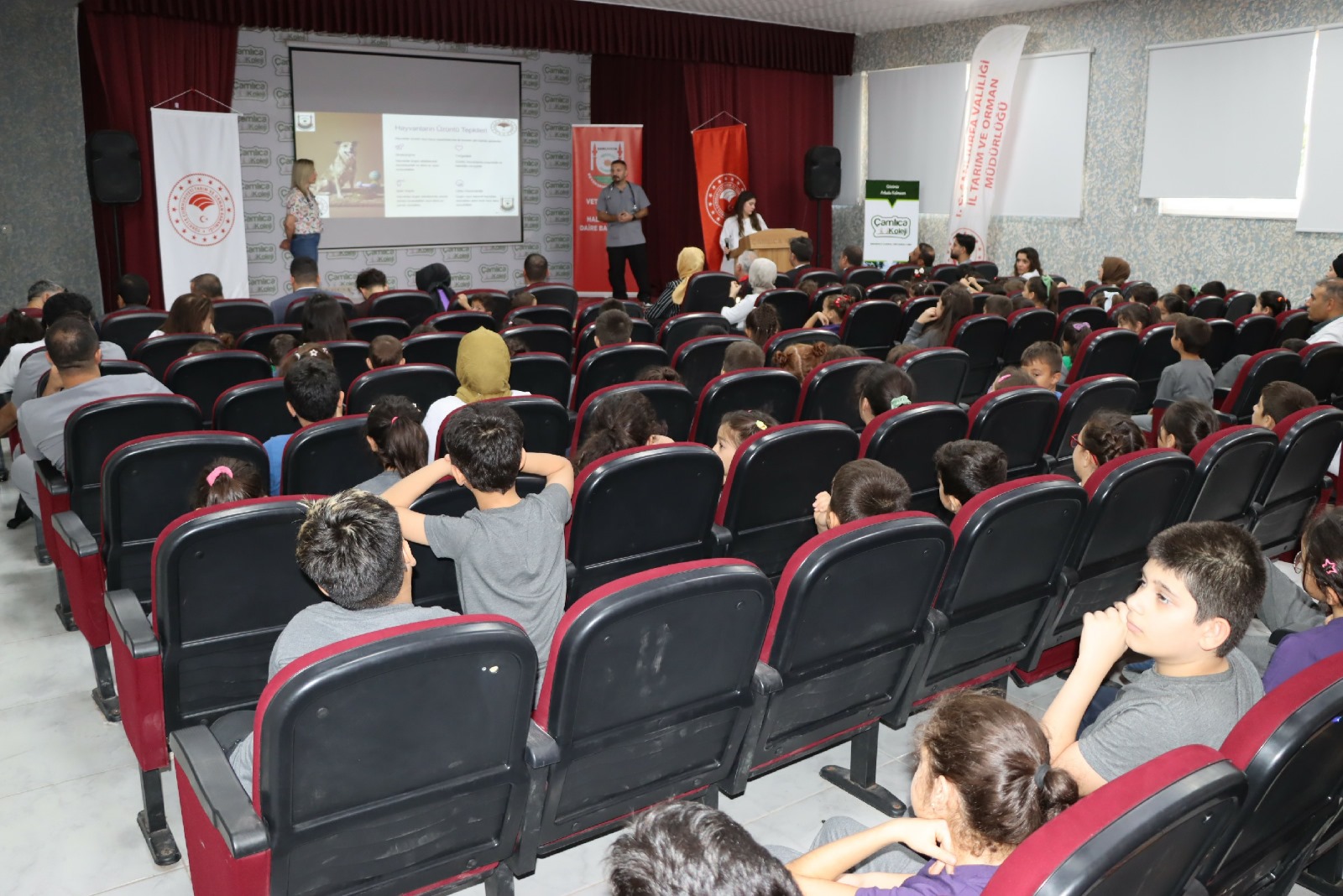 Minik kalplere hayvan sevgisi aşılandı