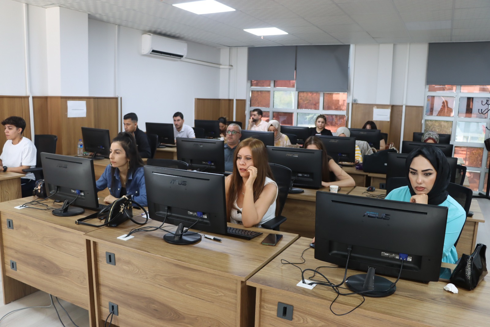 Urfa’da bilgisayar operatörlüğü ve klavye kursu başladı