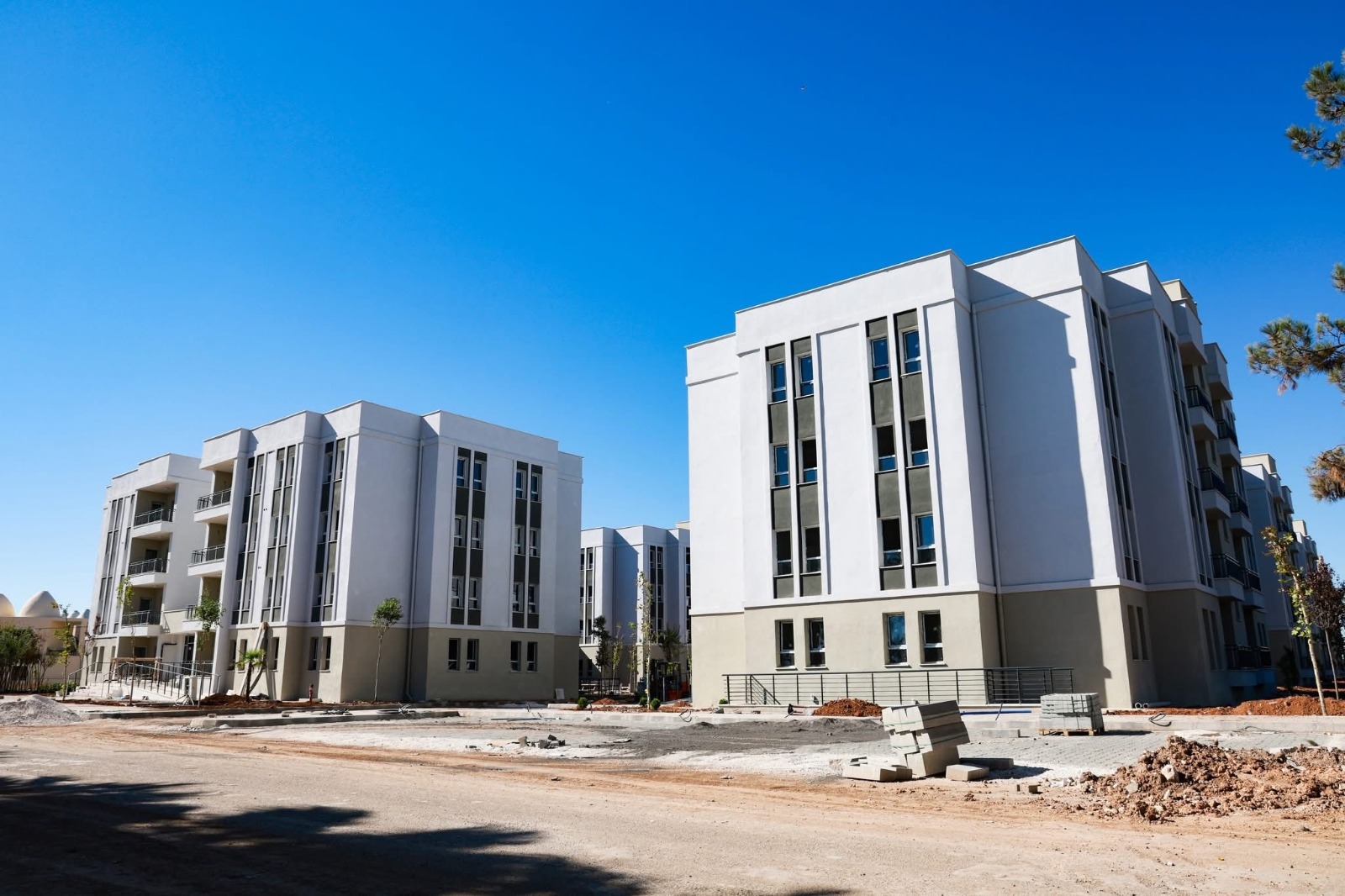 Harran'da TOKİ konutlarında sona gelindi