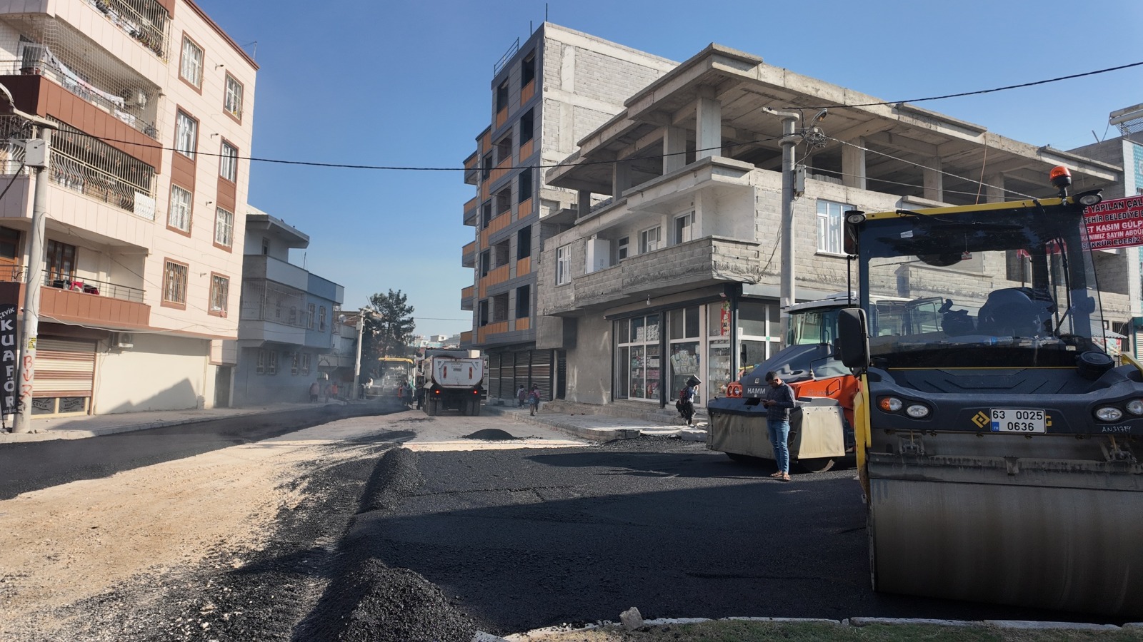 Eyyübiye’de kış öncesi yoğun çalışma sürüyor