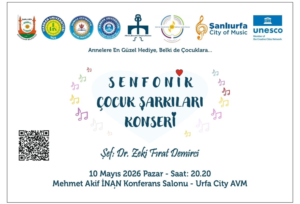 Minik Seslerden Dev Senfoni: HAYEM’li Çocuklar Urfa’da Sahne Alıyor