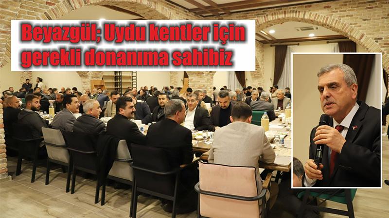 Beyazgül müteahhitlerle buluştu