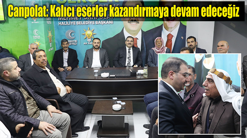 Başkan Canpolat'tan müjdeli haber