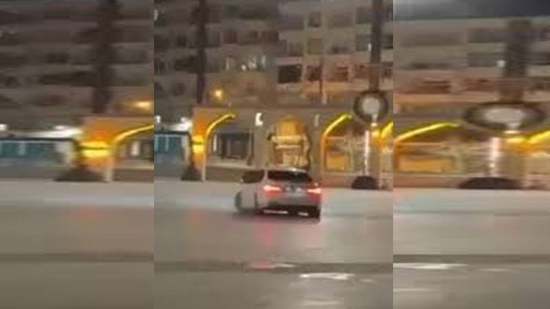 Rabia Meydanı’nda Drift Yapan Sürücüye 144 Bin Lira Ceza Kesildi