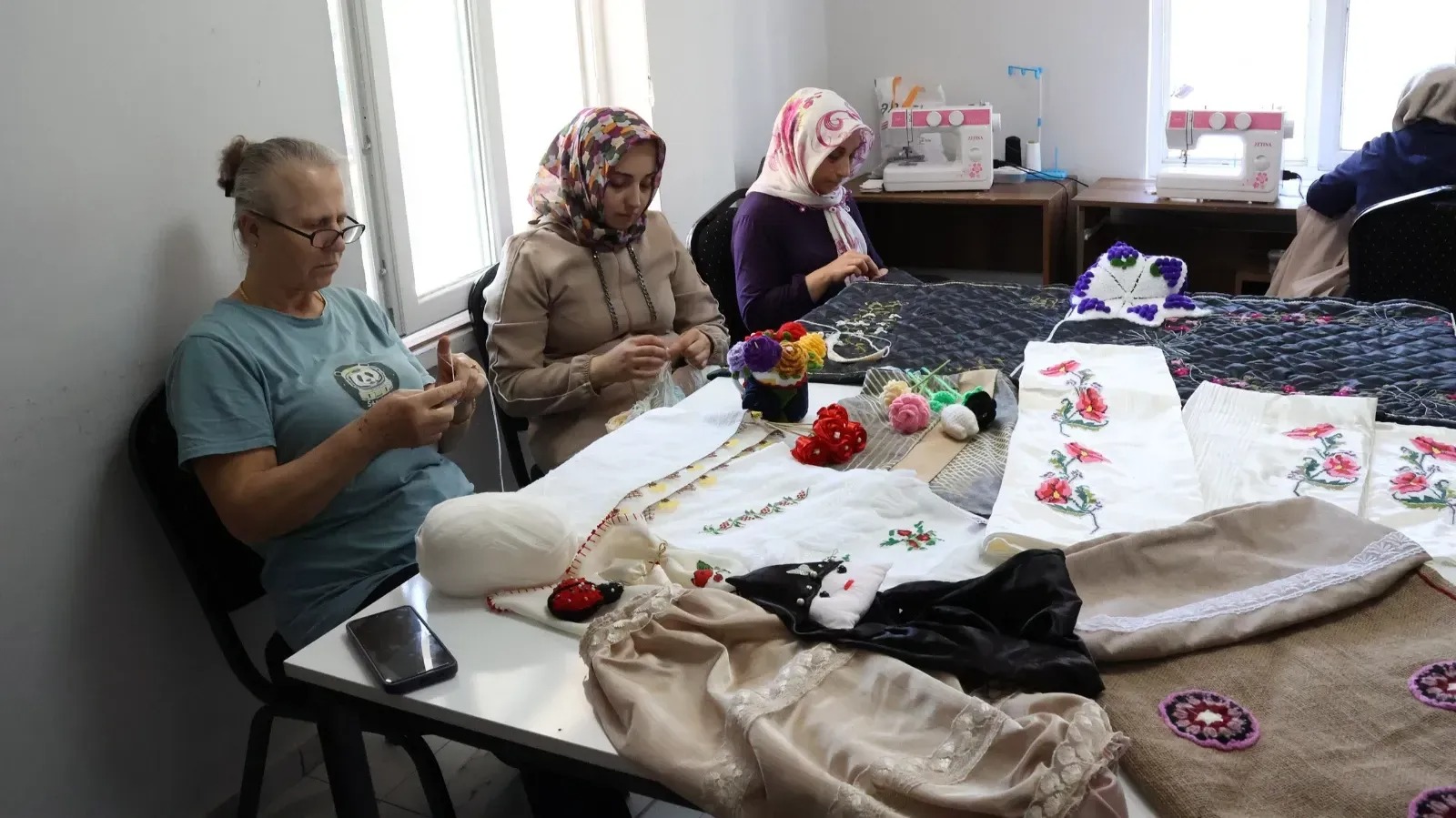 Haliliye’de kadınlar için eğitim ve üretim seferberliği