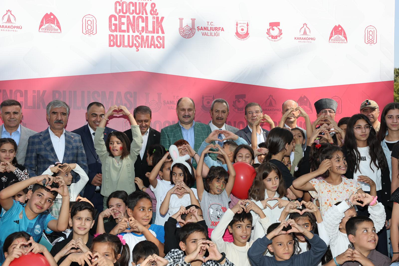 Urfa’da çocuk ve gençlik buluşması başladı