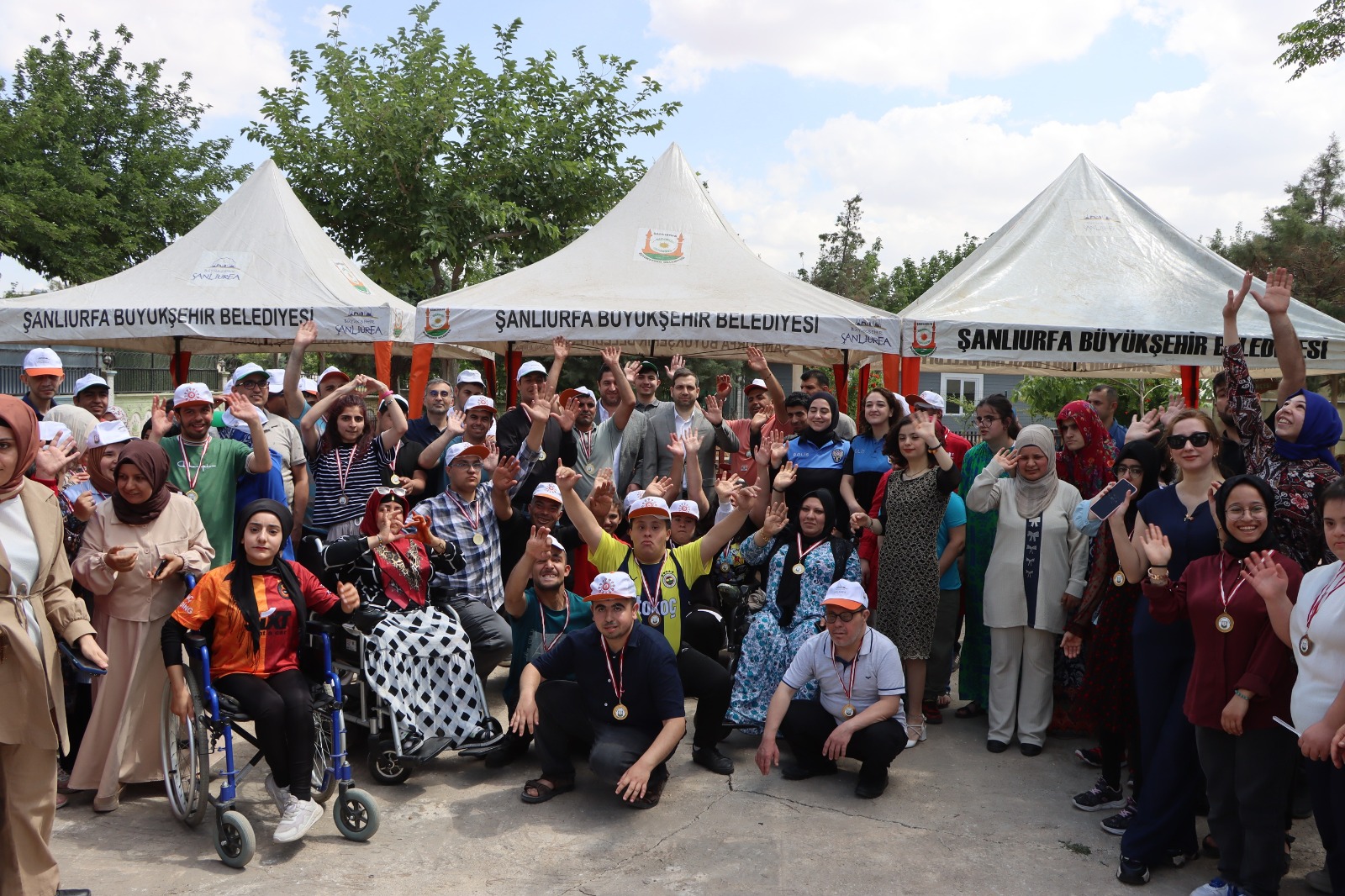 Urfa’da engelleri aşan etkinlik